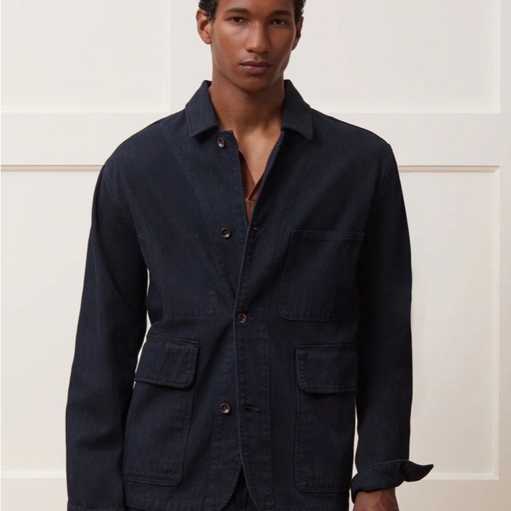 Todd Snyder Taupe Corduroy Shirt Jacket
